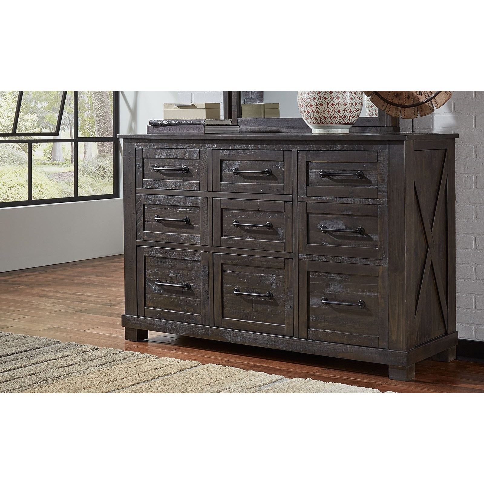 Aamerica Sun Valley Suv Cl 5 51 0 9 Drawer Dresser With Felt Lined