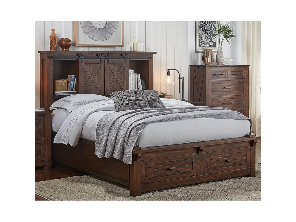 Aamerica Sun Valley Suv Rt 5 13 1 King Storage Bed With Footboard