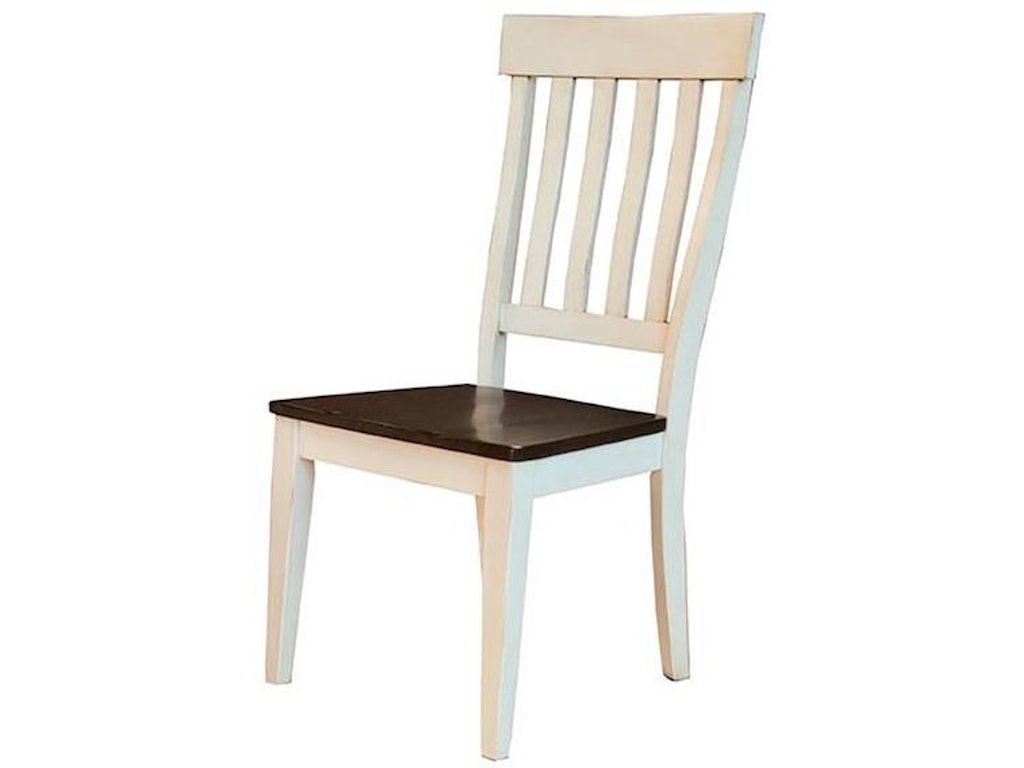 Aamerica Toluca Solid Wood Slat Back Side Chair Wayside Furniture Aamerica Toluca Solid Wood Slat Back Side Chair