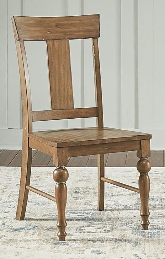 Aamerica Wellington Traditional T Back Dining Chair Conlin S Furniture Dining Side Chairs