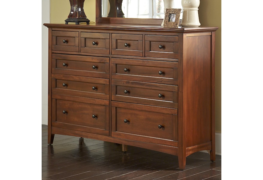 Waterford Collection Mule Chest Dresser W Felt Lined Top Drawers
