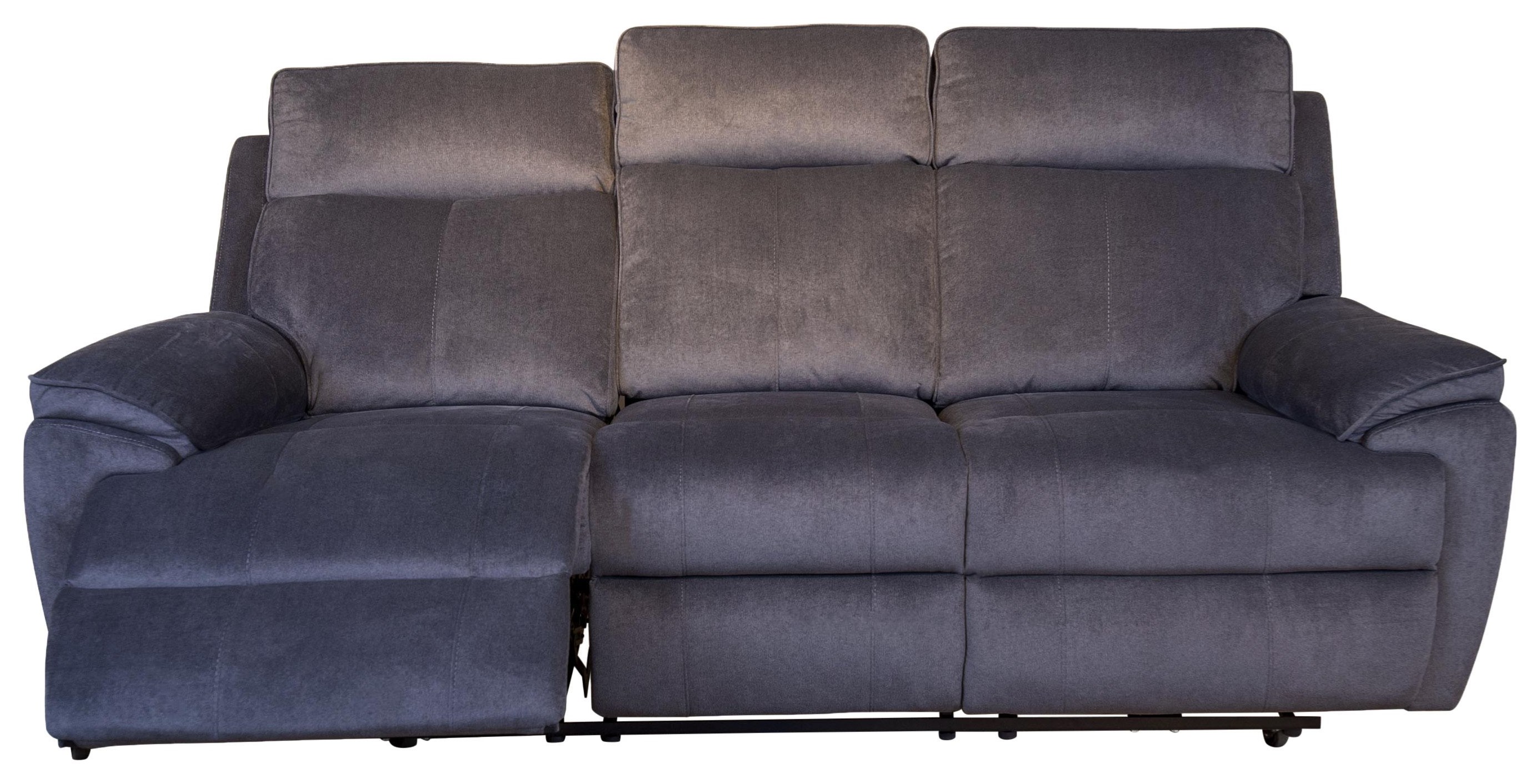 abbyson brett dual power reclining sofa with power headrest and usb morris home reclining sofas