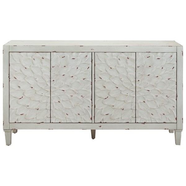 Sideboards And Buffets 4 Door Console