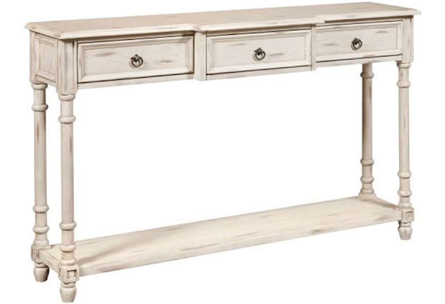 Accentrics Home Small Space 3 Drawer Entryway Console Table