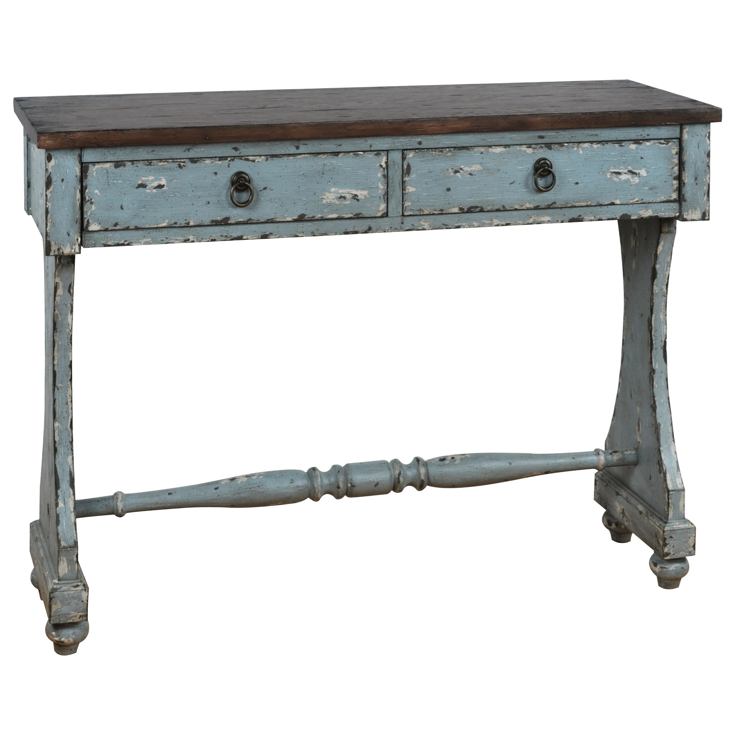 Accentrics Home Small Space Two Tone Entryway Console Table