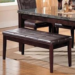 Acme Furniture CanvilleBicast Upholstered Bench