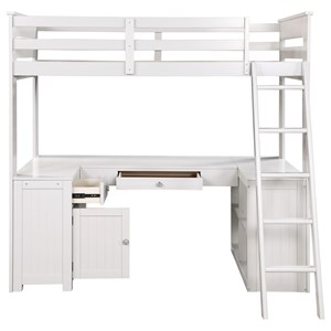 used full loft bed