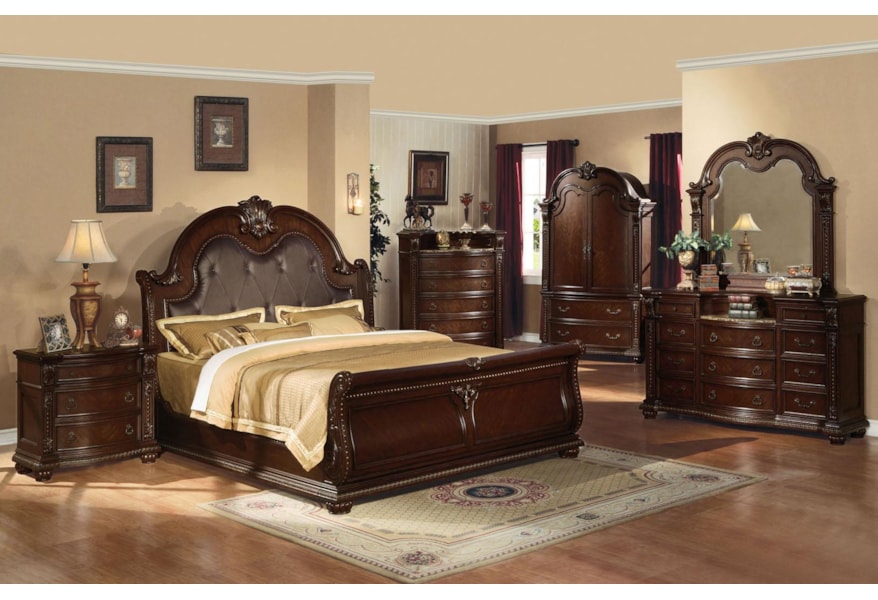 Acme Furniture Anondale 10316 Chest Of Drawers W Marble Top