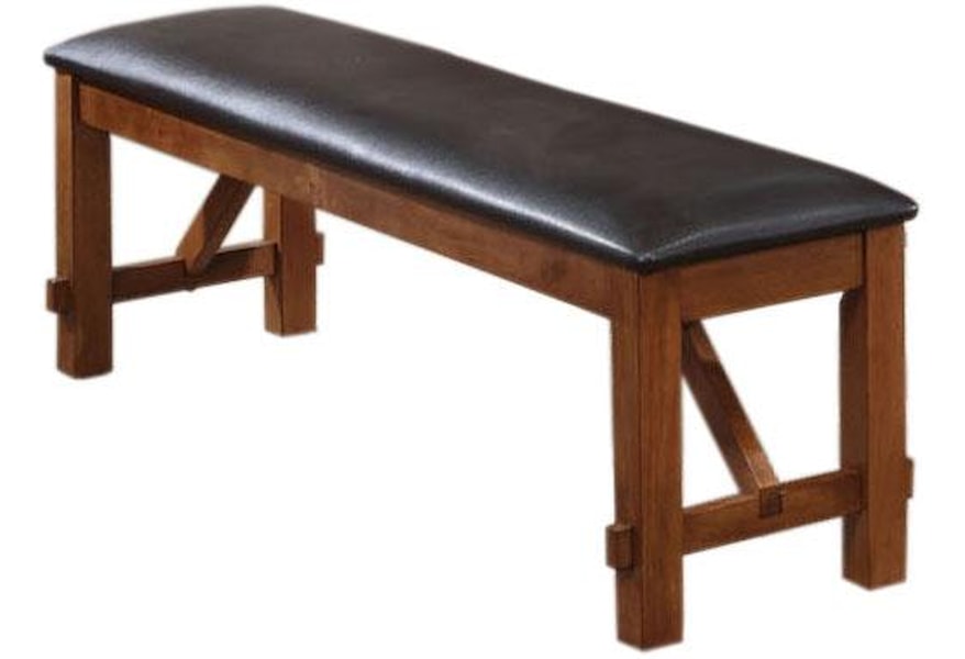 Acme Furniture Apollo Dining Bench With Pu Upholstered Seat
