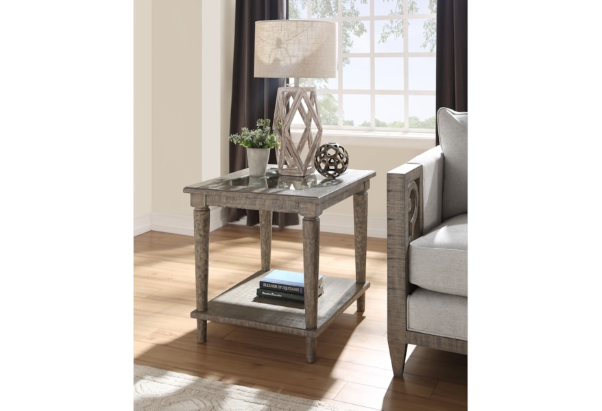 Acme Furniture Artesia End Table A1 Furniture Mattress End Tables