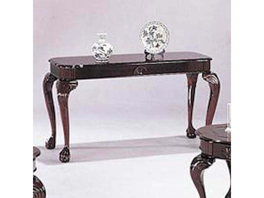 Canebury Cherry Sofa Table W Drawer By Del Sol Af At Furniture