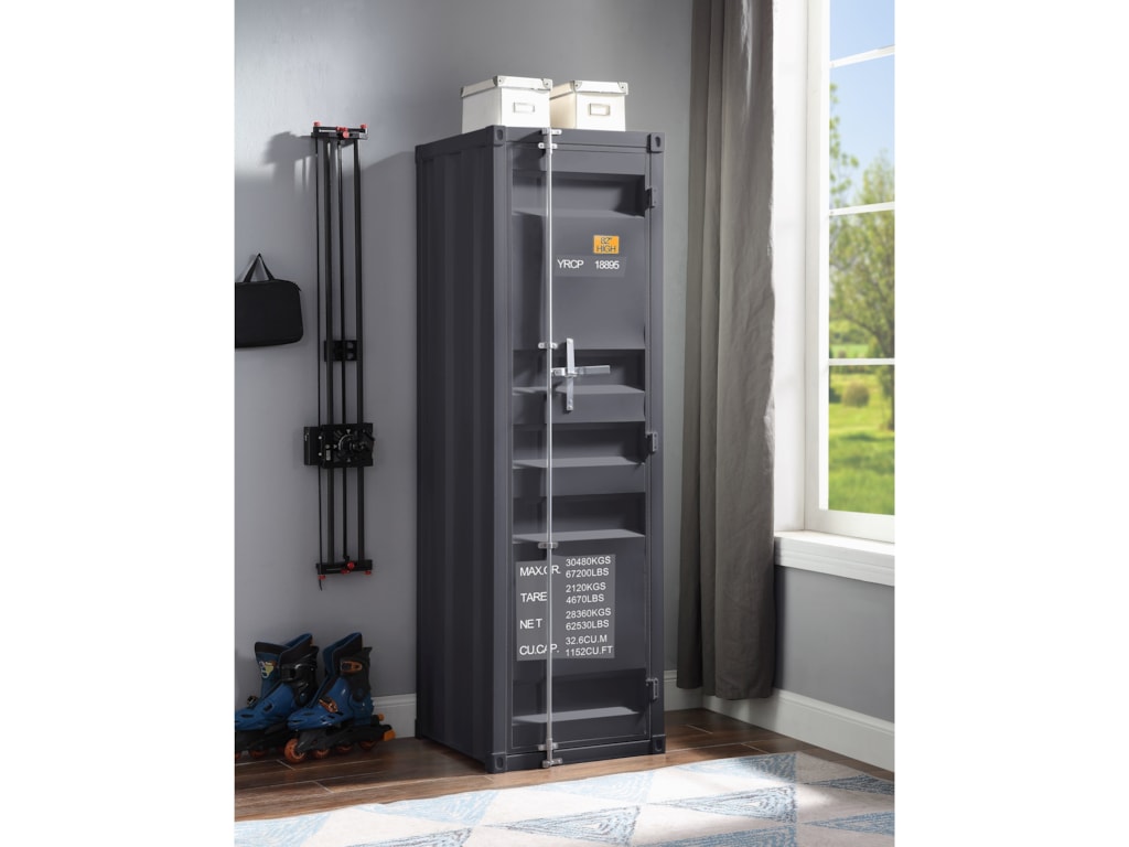 Acme Furniture Cargo Wardrobe Single Door Rooms For Less Acme Furniture Cargo Wardrobe Single Door Rooms For Less