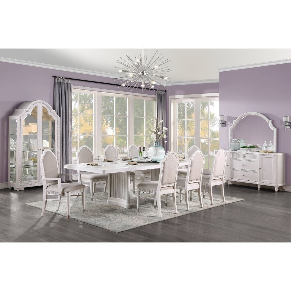 Acme Furniture Celestia 621 Formal Dining Room Group 1 Formal Dining Group Corner Furniture Formal Dining Room Groups