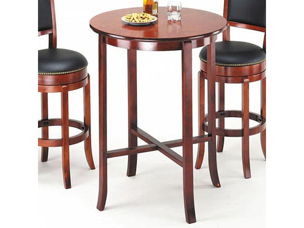 Acme Furniture Chelsea Transitional Oak Bar Table Rooms For Less Acme Furniture Chelseaoak Bar Table