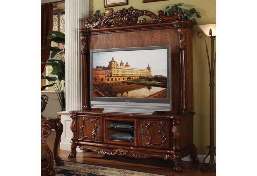 Acme Furniture Dresden Entertainment Center Dream Home Interiors