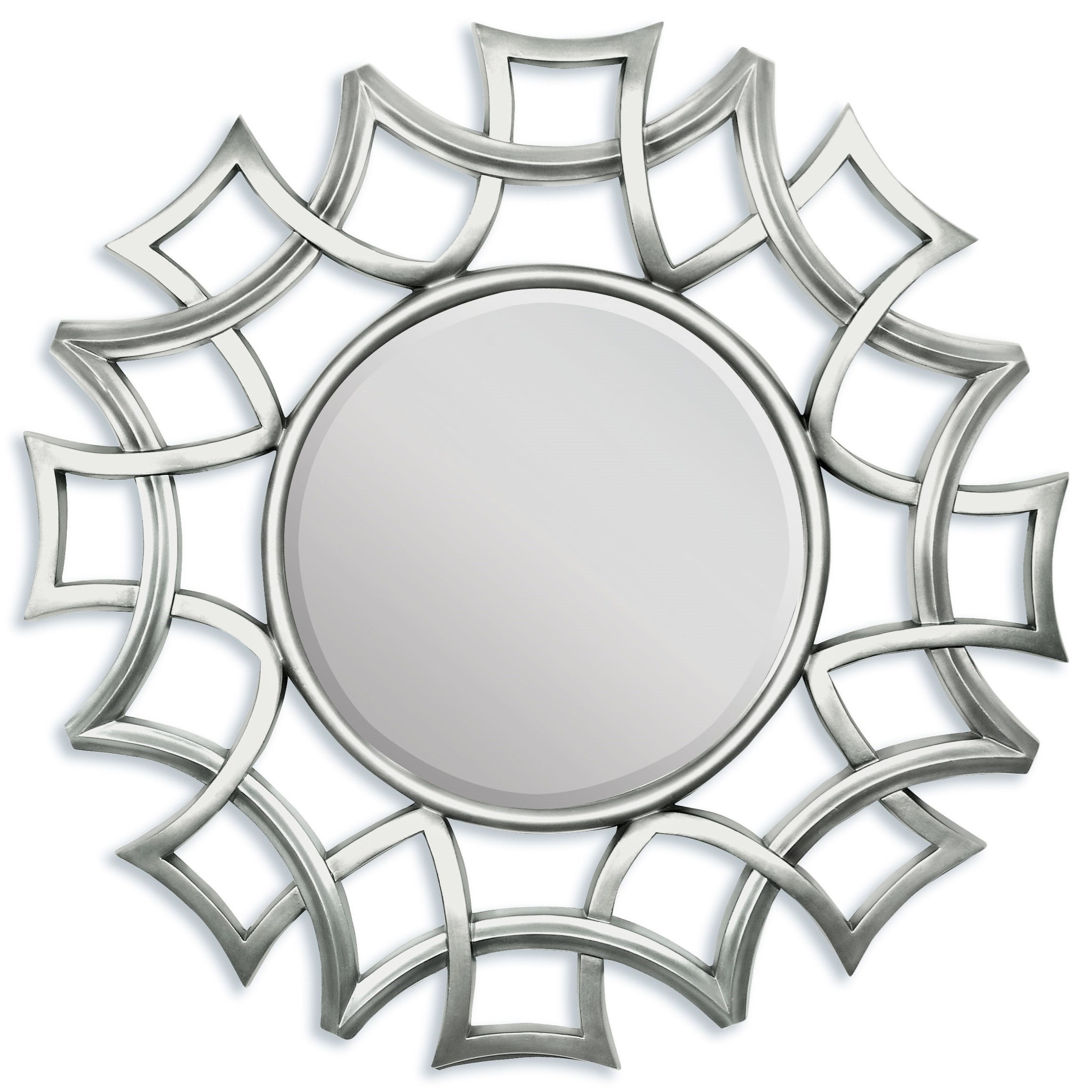 Acme Furniture Esme Aria Contemporary Accent Mirror Rooms For