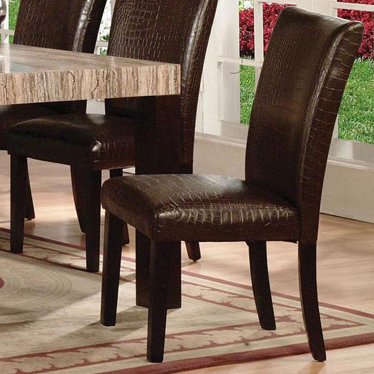 Acme Furniture Fraser Upholstered Side Chair With Textured Seat Rooms For Less Dining Side Chairs