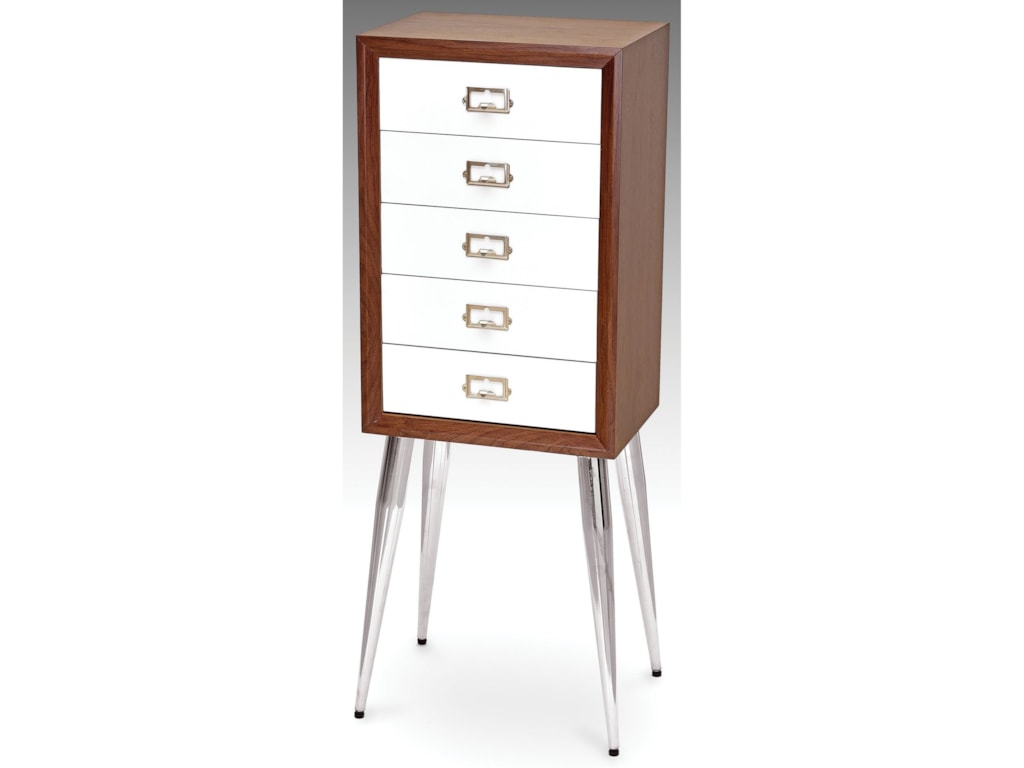 Acme Furniture Gannon Mid Century Modern Jewelry Armoire Acme Furniture Gannon Mid Century Modern Jewelry Armoire