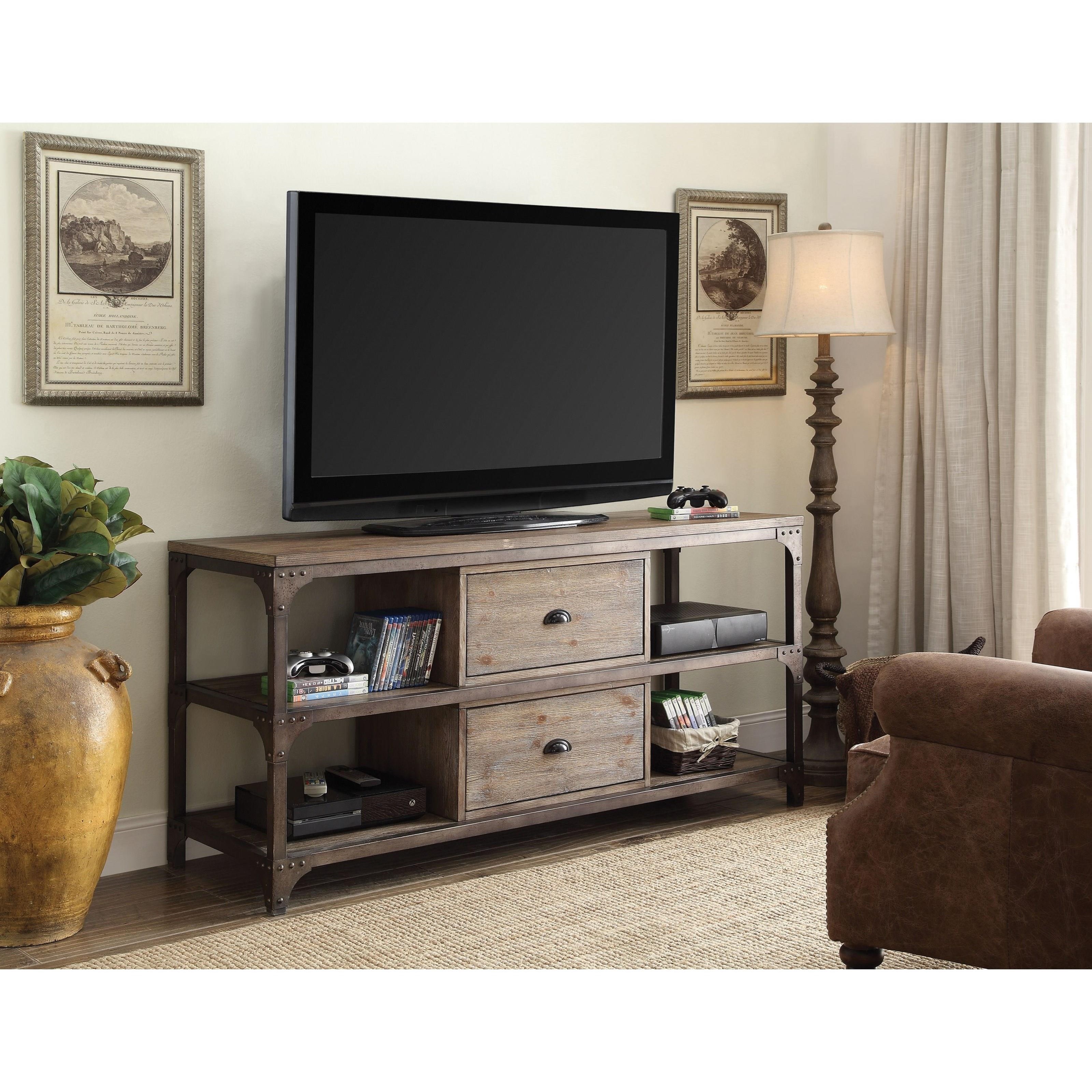 Acme Furniture Gorden 91504 Tv Stand Del Sol Furniture Tv Stands