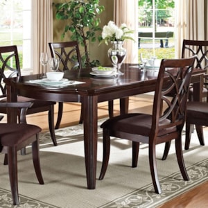Acme Furniture Keenan Formal Transitional Dining Table Rooms For Less Dining Tables