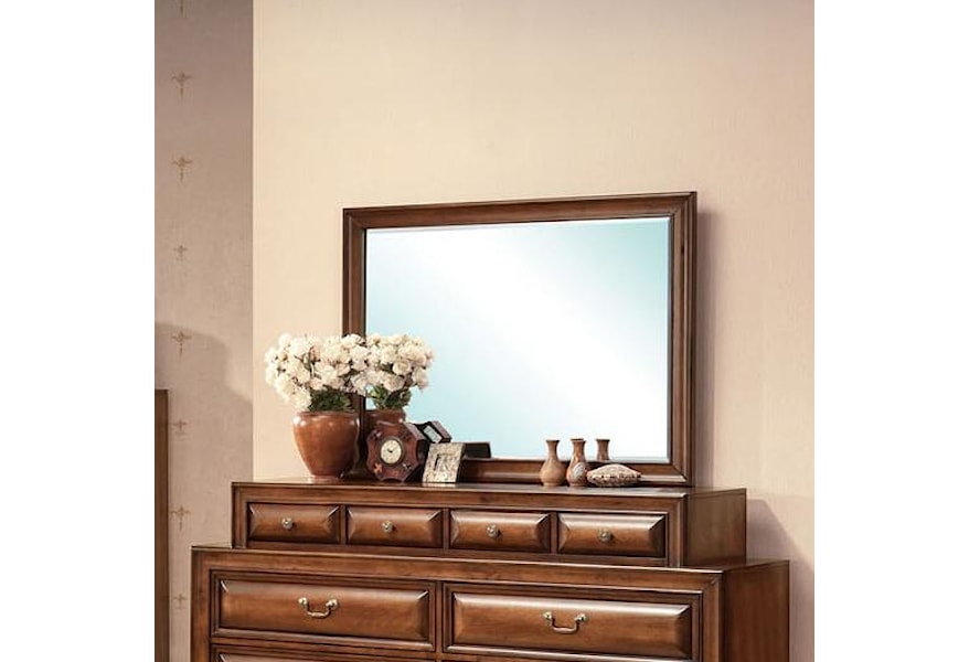 Acme Furniture Konane 20457 Traditional Dresser Top Mirror