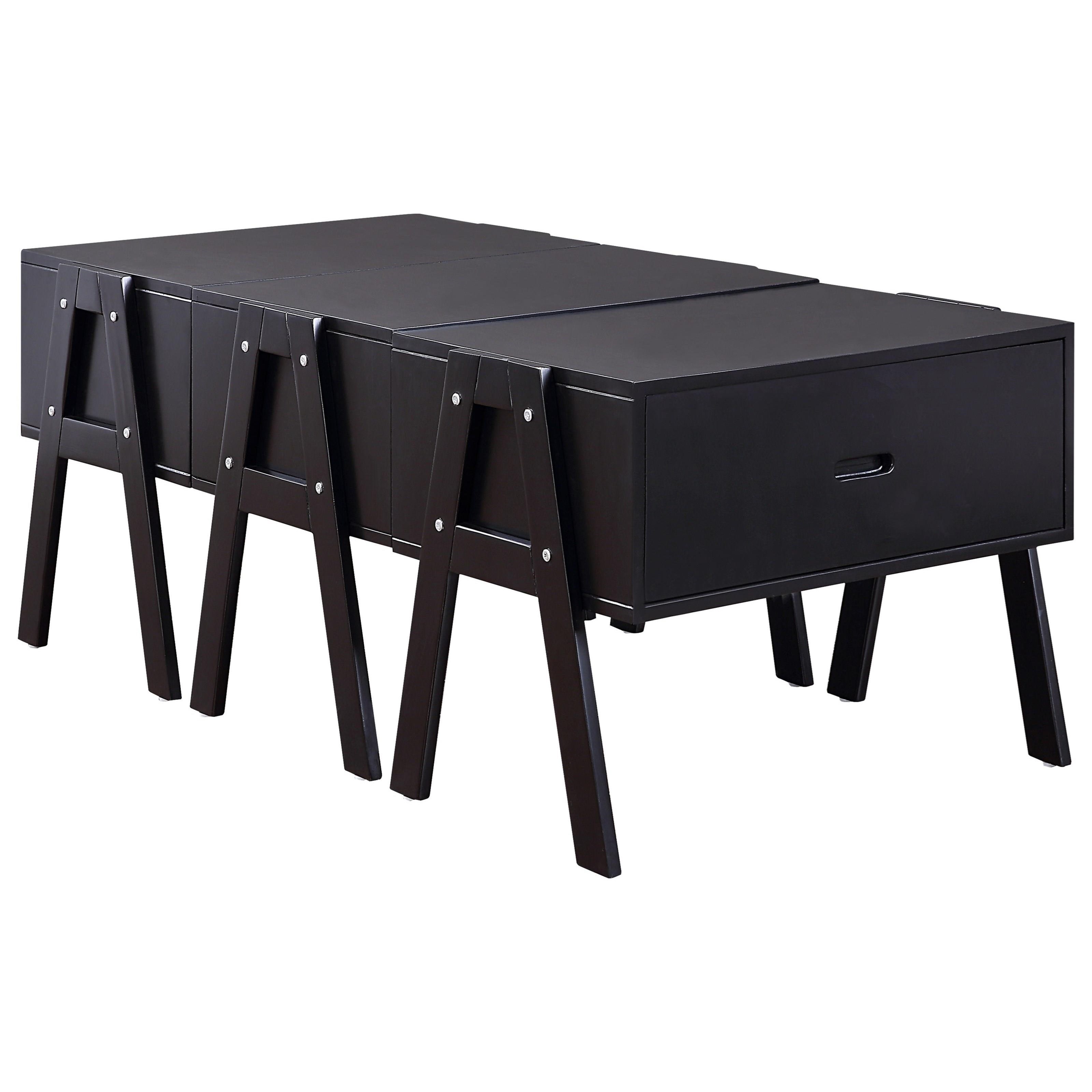 Acme Furniture Lonny 84150 Convertible Coffee Table Folds Into
