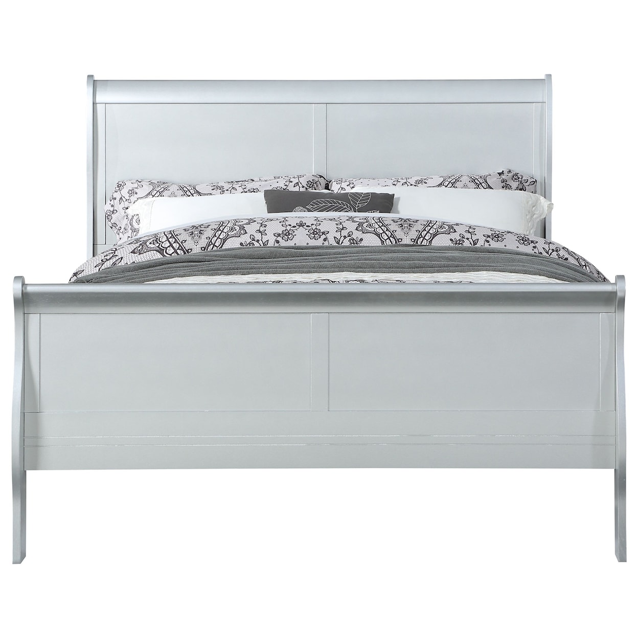 Acme Louis Philippe Full Bed White