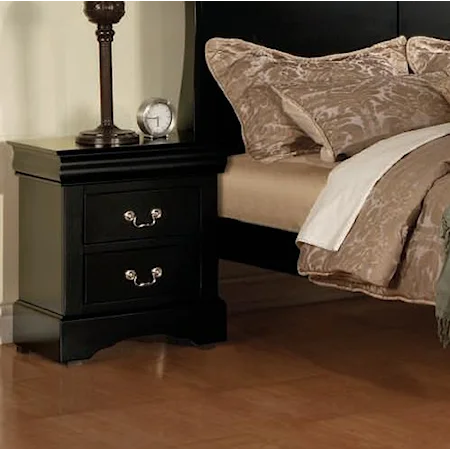 Acme Furniture Louis Philippe III 19500 Q Set Transtional Queen Bedroom  Group, Del Sol Furniture
