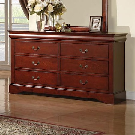 acme furniture louis philippe iii chest