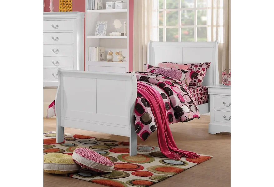 Pink Louis Phillip Bedroom Set