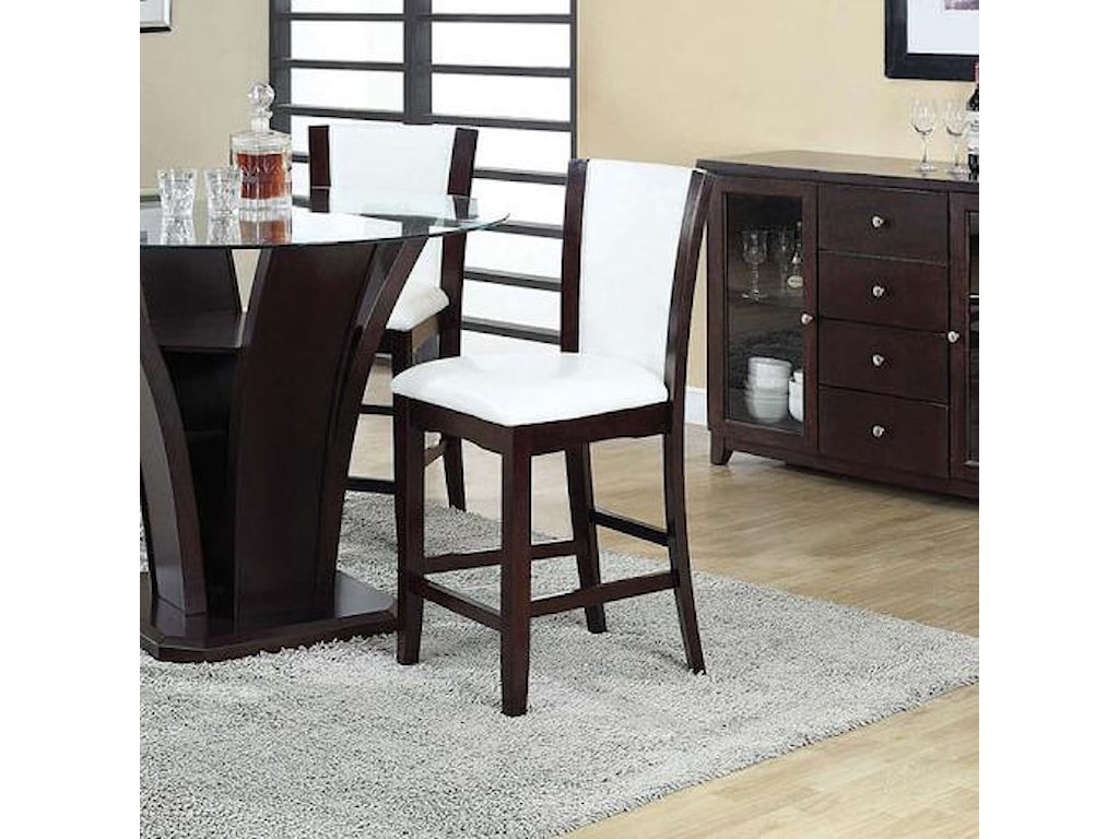 Acme Furniture Malik Contemporary Counter Height Dining Chair