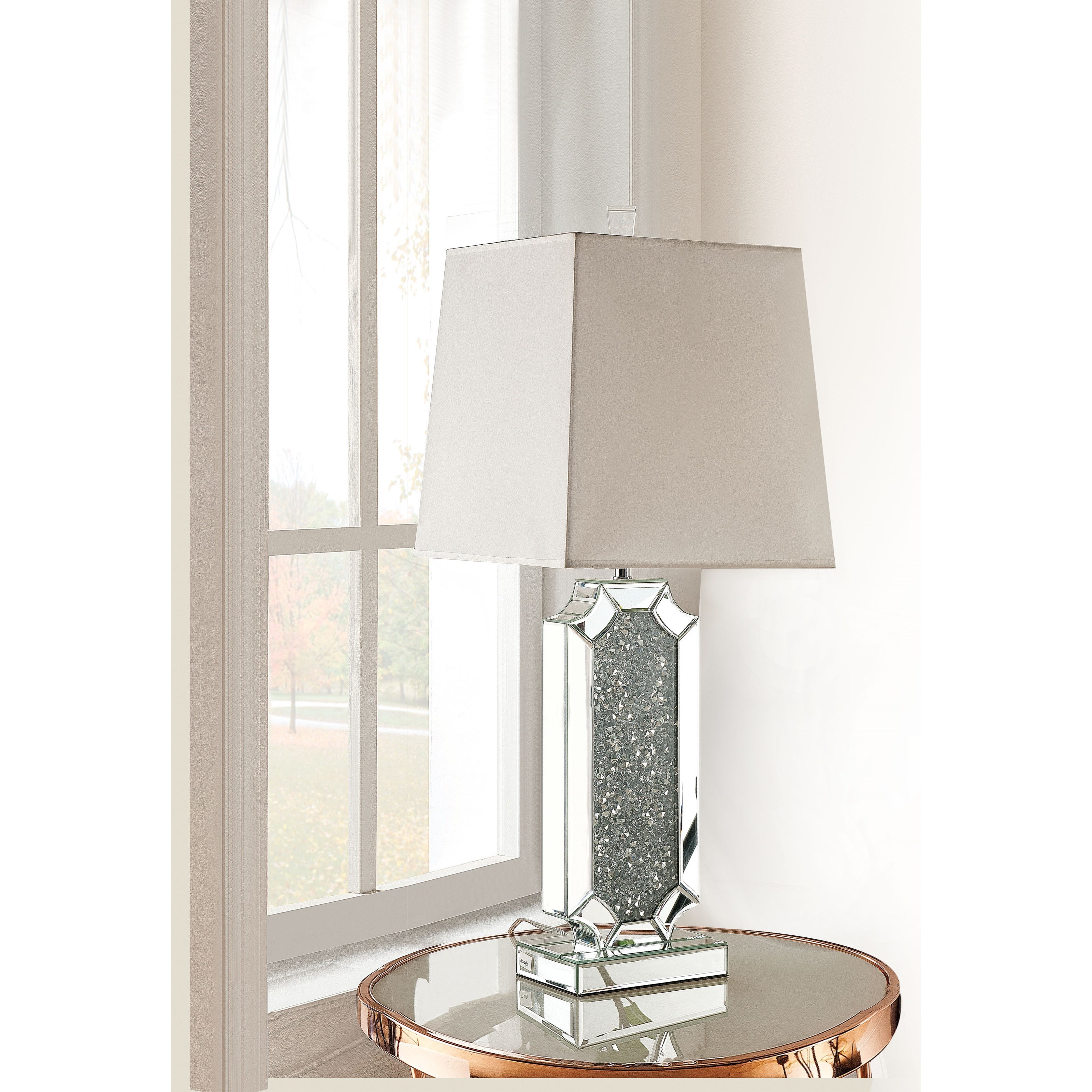 cheap mirrored table lamps