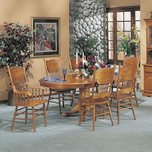 Acme Furniture Nostalgia Traditional Pedestal Dining Table Rooms