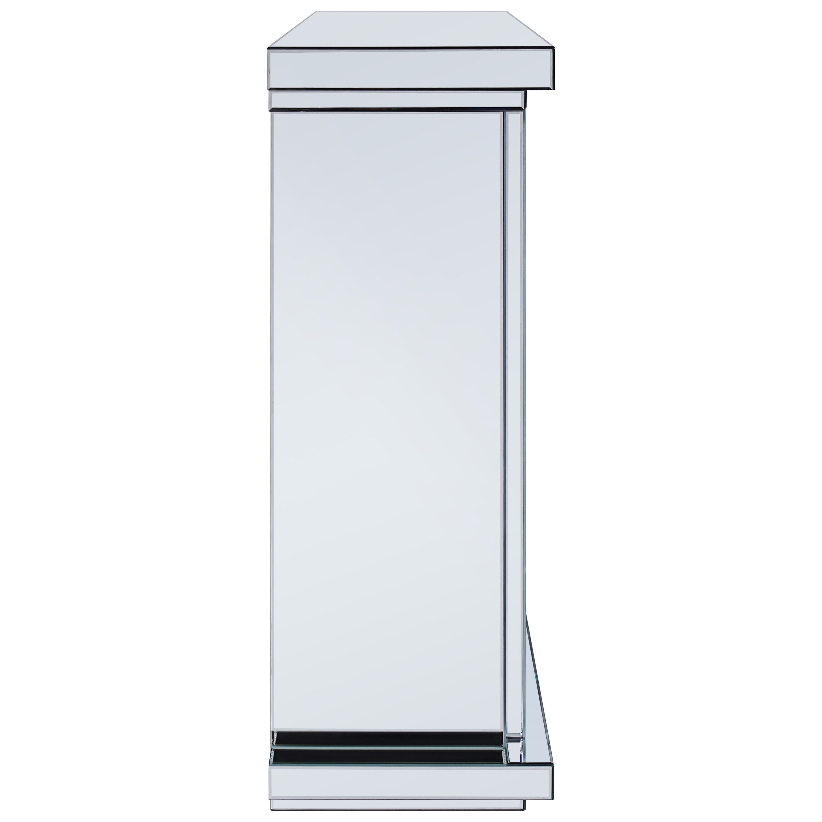 Acme Furniture Nowles 90457 Glam Fireplace Corner Furniture