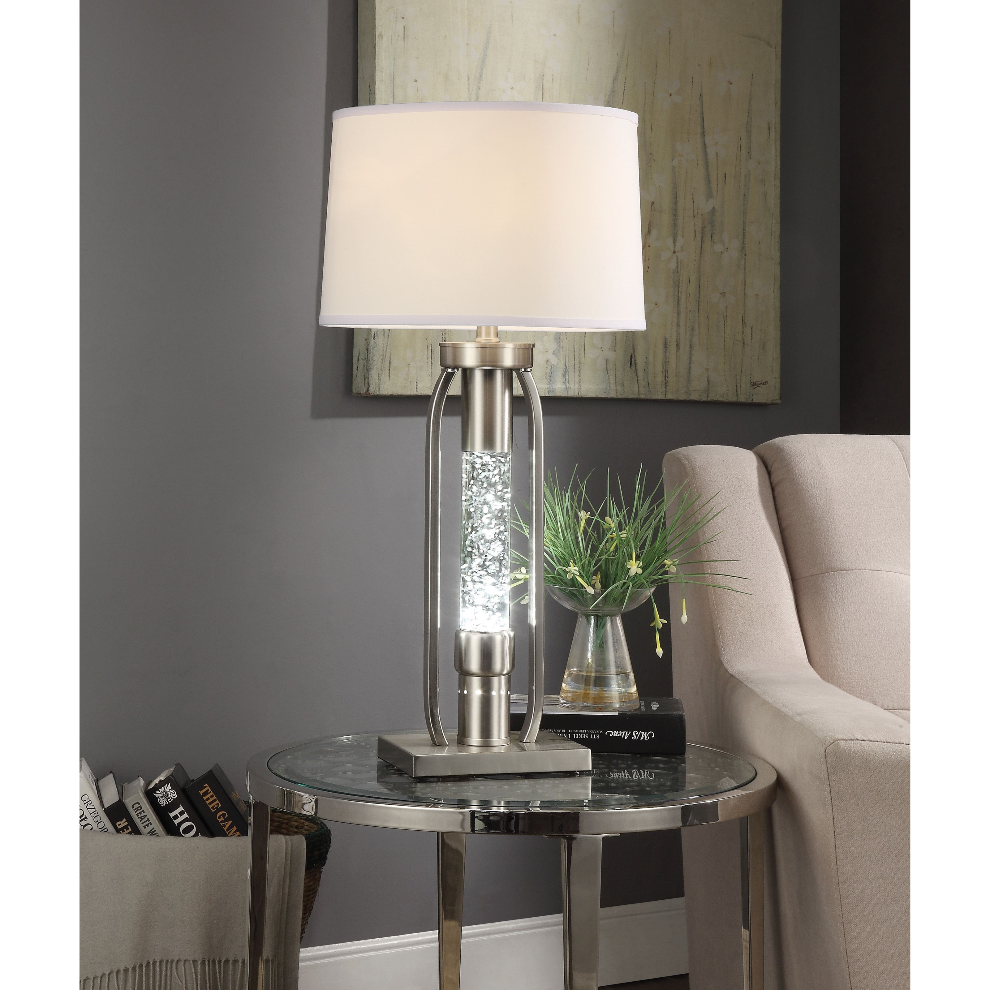 glitter table lamp