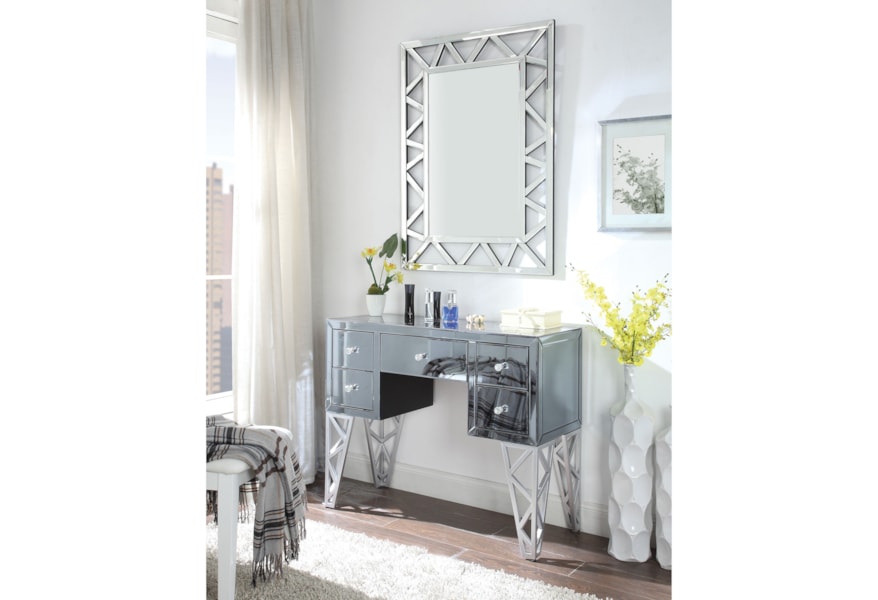 Acme Furniture Stephen 90067 Glam Accent Wall Mirror With
