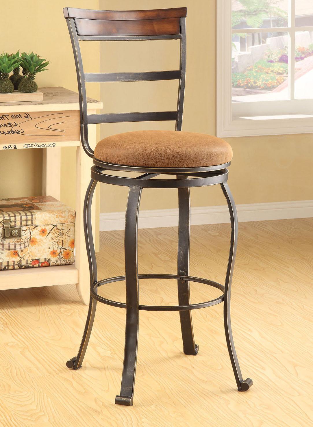 traditional swivel bar stools