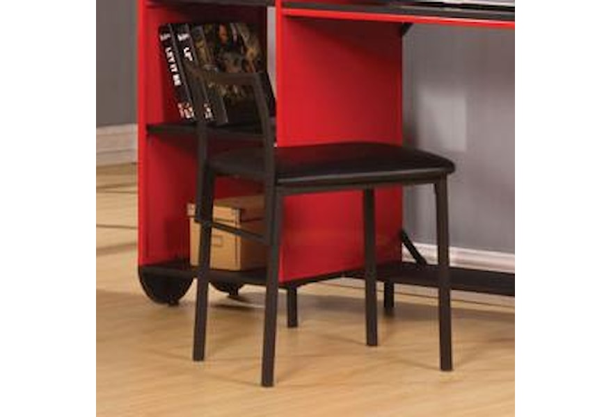 Acme Furniture Tobi 37277 Black Youth Desk Chair Furniture And