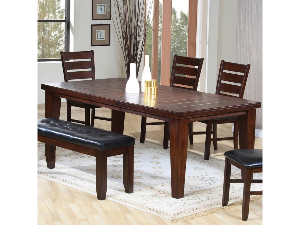 Urbana Casual Dining Table With Leaf By Del Sol Af At Furniture