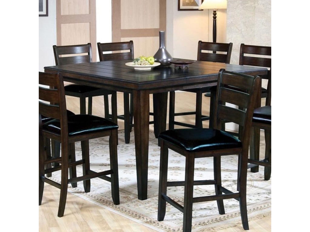 Urbana Counter Height Table With Erfly Leaf By Del Sol Af At Furniture Urbana Counter Height Table With Erfly Leaf By Del Sol Af At Furniture