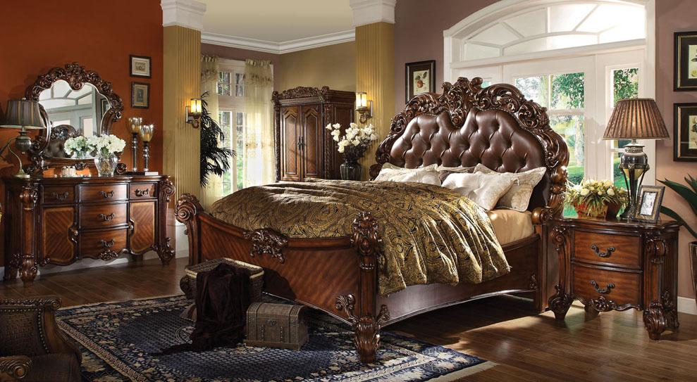 Vendome Tv Armoire With 2 Doors And Wood Carvings By Acme Furniture At Nassau Furniture And Mattress