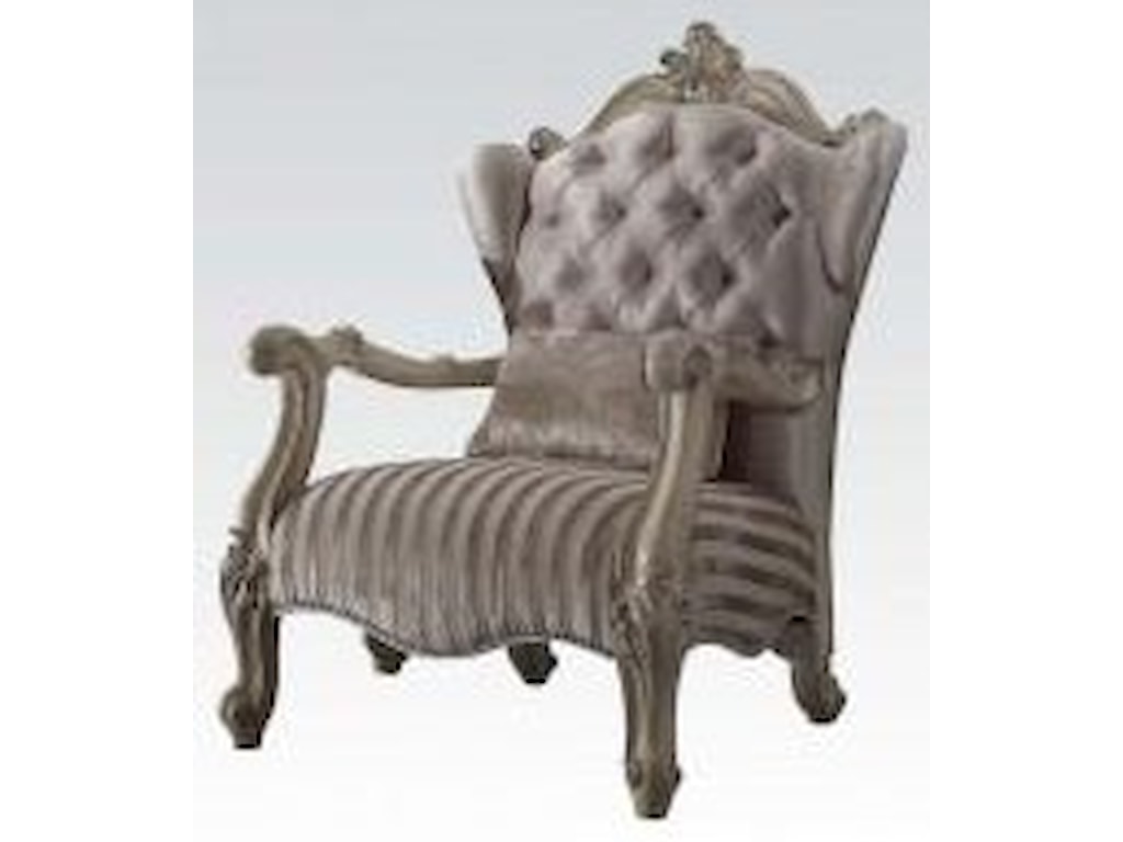 French Provincial Chair >> Acme Furniture Versailles French Provincial Ivory Accent Chair French Provincial Chair >> Acme Furniture Versailles French Provincial Ivory Accent Chair