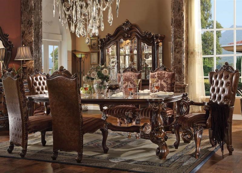 Acme Furniture Versailles Traditional French Provincial Cherry Oak