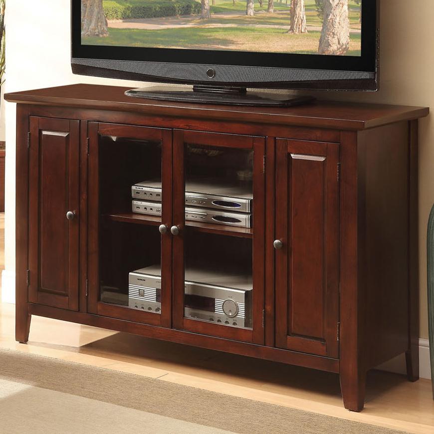 Acme Furniture Vida Tv Stand With 4 Doors And 2 Shelves Rooms For Less Tv Stands
