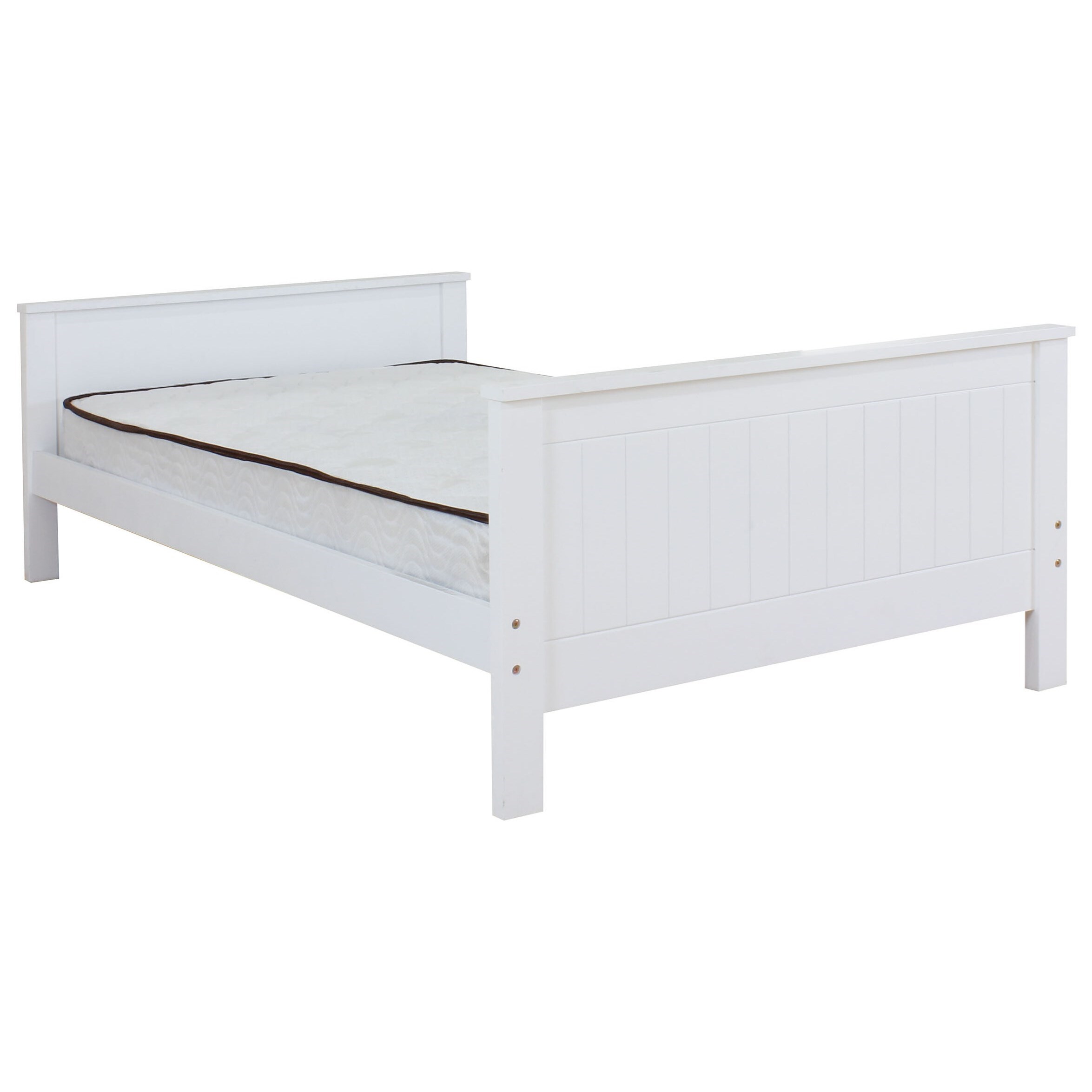 acme willoughby white loft bed