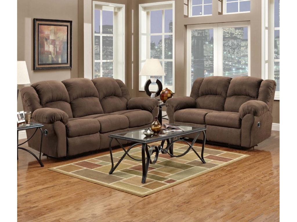 Affordable Furniture 1000Reclining Loveseat