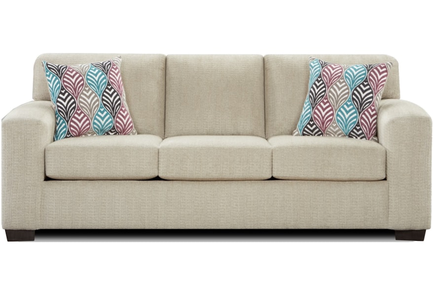 Affordable Furniture 5900 Contemporary Queen Sleeper Sofa With 5900 Contemporary Queen Sleeper Sofa