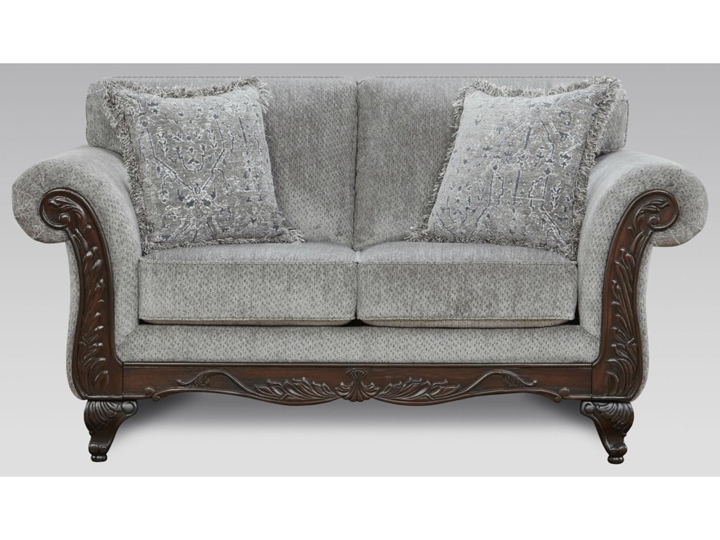 Affordable Furniture Emma SlateSofa and Loveseat