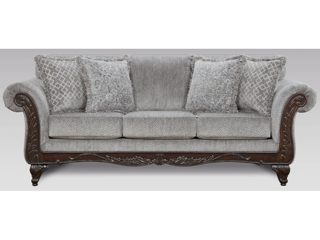 Affordable Furniture Emma SlateSofa and Loveseat