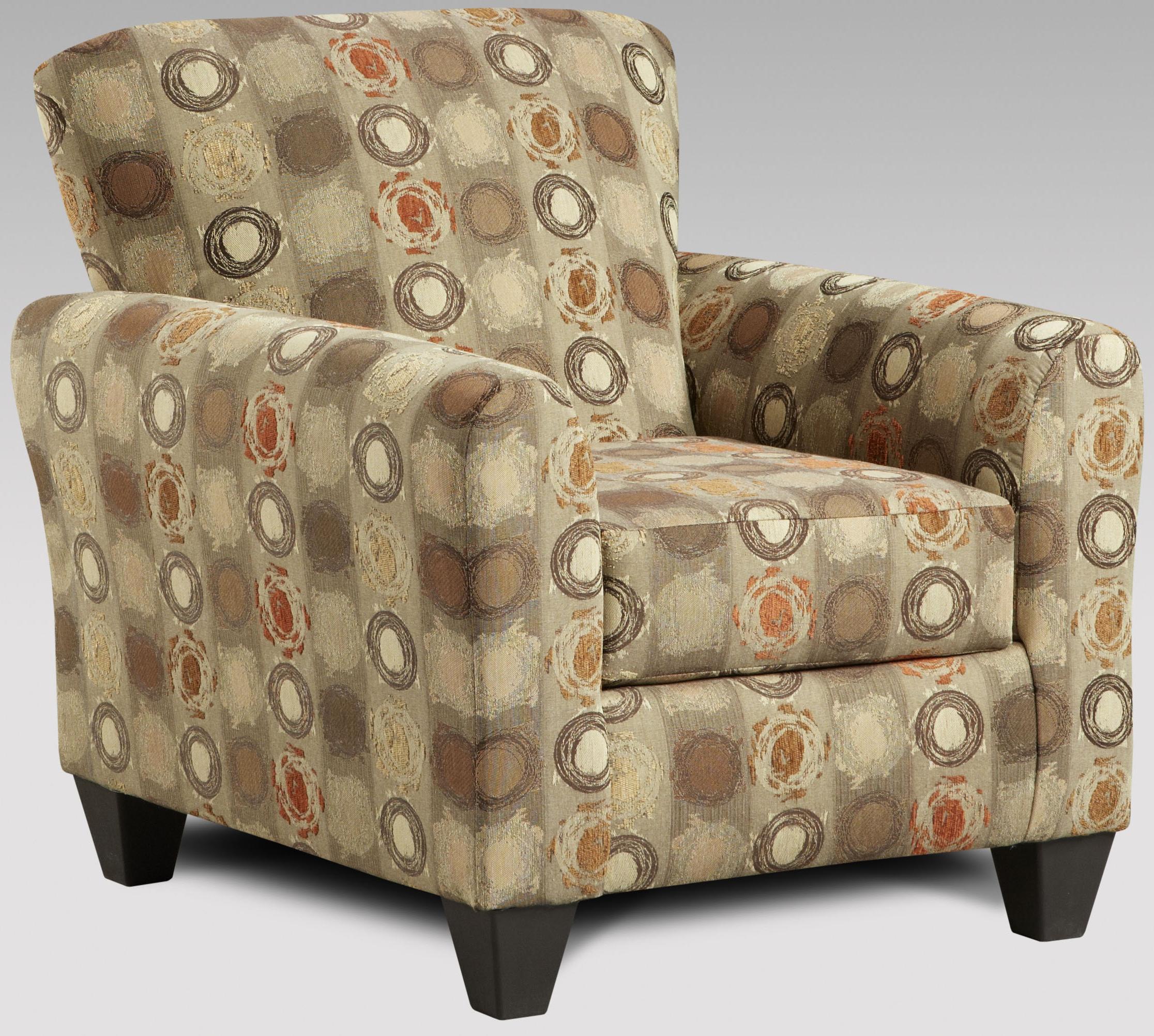 Affordable Furniture Vivid Upholstered Accent Chair Wilcox